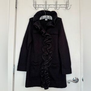 Nanette Lepore Dark Knit Sweater